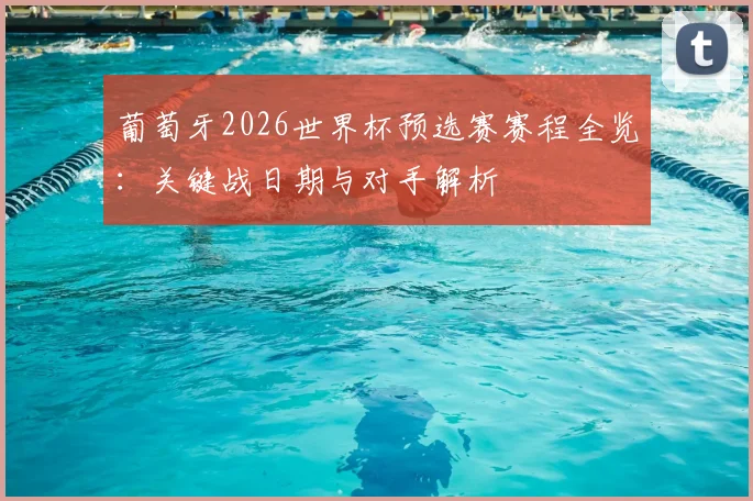 葡萄牙2026世界杯预选赛赛程全览：关键战日期与对手解析
